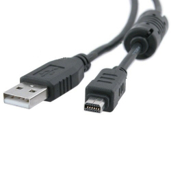 USB  Olympus CB-USB6 / USB5 (12pins)