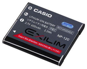 ����������� Casio NP-120 ��� Casio Exilim EX-S200
