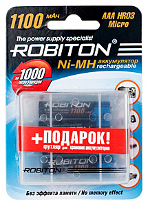  AAA 1100mAh Robiton ( 4  +    )