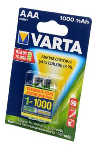  AAA Varta Professional (5703) R03 1000 mAh   , 2