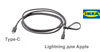USB кабель LILLHULT Type-C – lightning для зарядки Apple Iphone, Ipad, 1.5 м / 3А