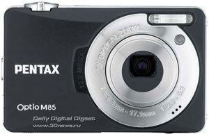 Цифровой фотоаппарат Pentax Optio M85: 12-Мп и 19 мм толщиной!