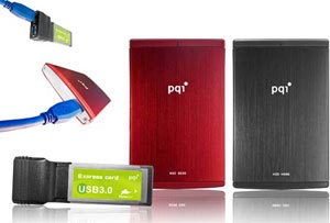 PQI   HDD  SSD   USB 3.0