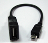   Micro USB 2.0 male () - USB female ()