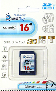 SmartBuy SDHC 16GB Class 10