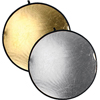Отражатель круглый Bowens Reflector disk (110 см) Gold/Silver