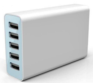 �������� ���������� DBK 5B25 (1� �� 2.1�) �� 5 USB ������ ��� iPhone/iPod/iPad/Mobile